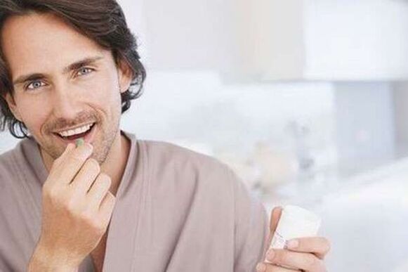 A man takes the drug to raise a member