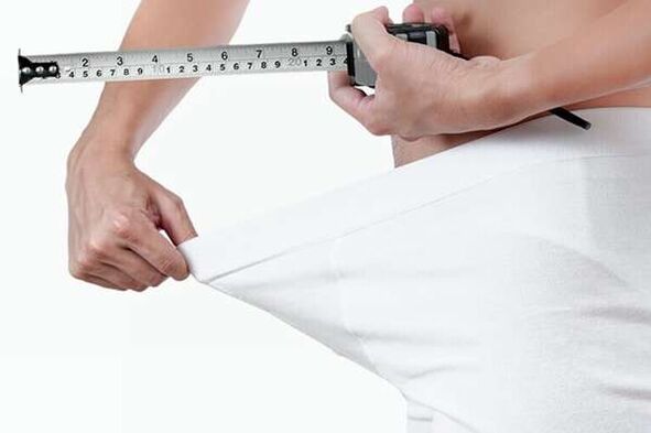 Measurement of the length of the magnitude